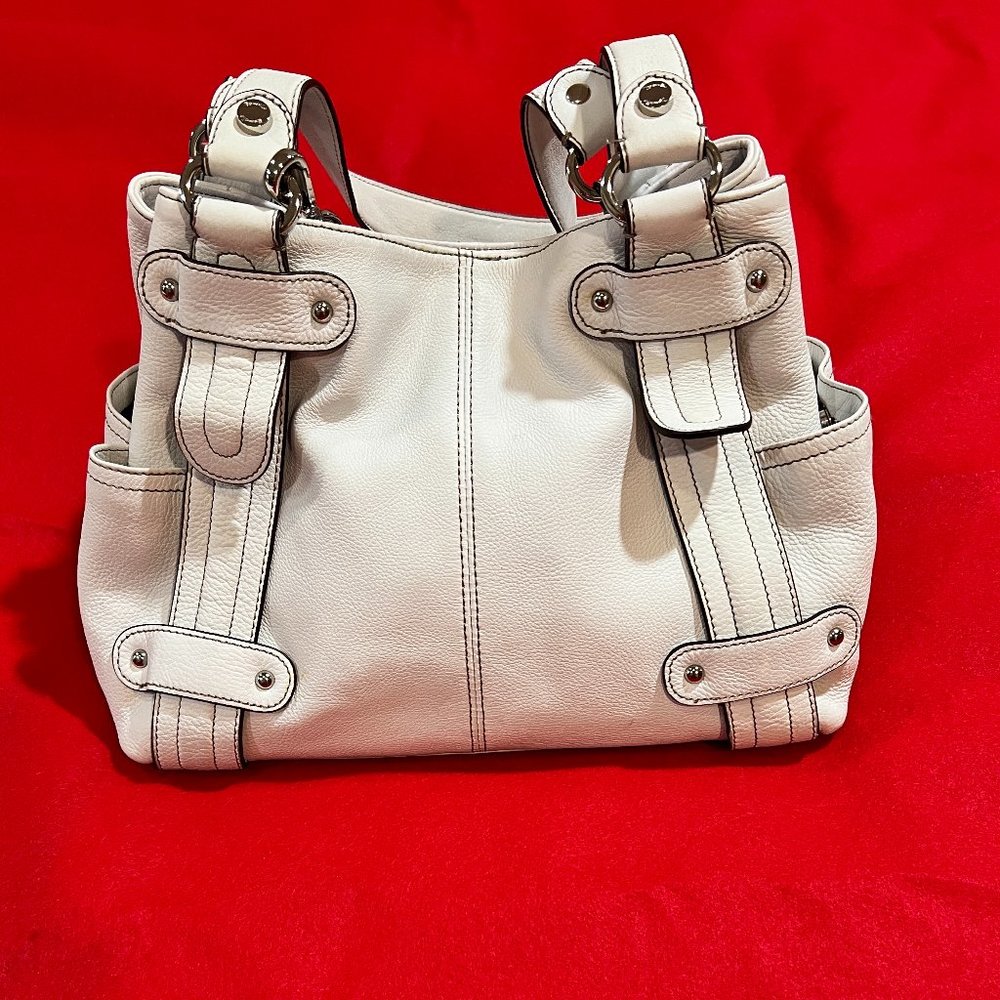 TIGNANELLO BEAUTIFUL WHITE PURSE -